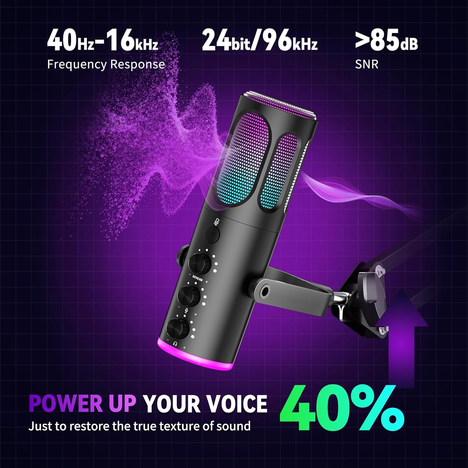 USB Gaming Microphone For PC P - مراجعة Gaming Microphone وسعره