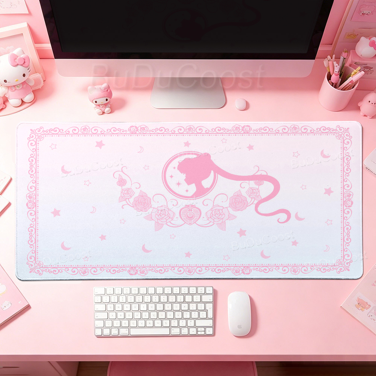 Kawaii Anime Girls Pink Mouse  - مراجعة Pc Gaming Girl وسعره