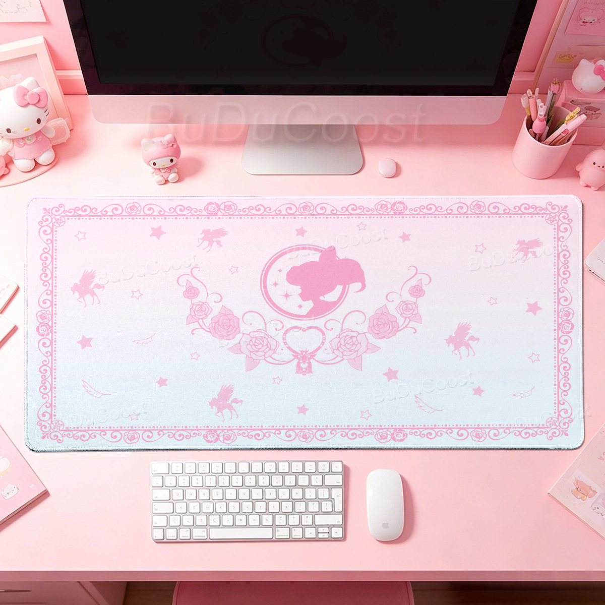 Kawaii Anime Girls Pink Mouse  - مراجعة Pc Gaming Girl وسعره
