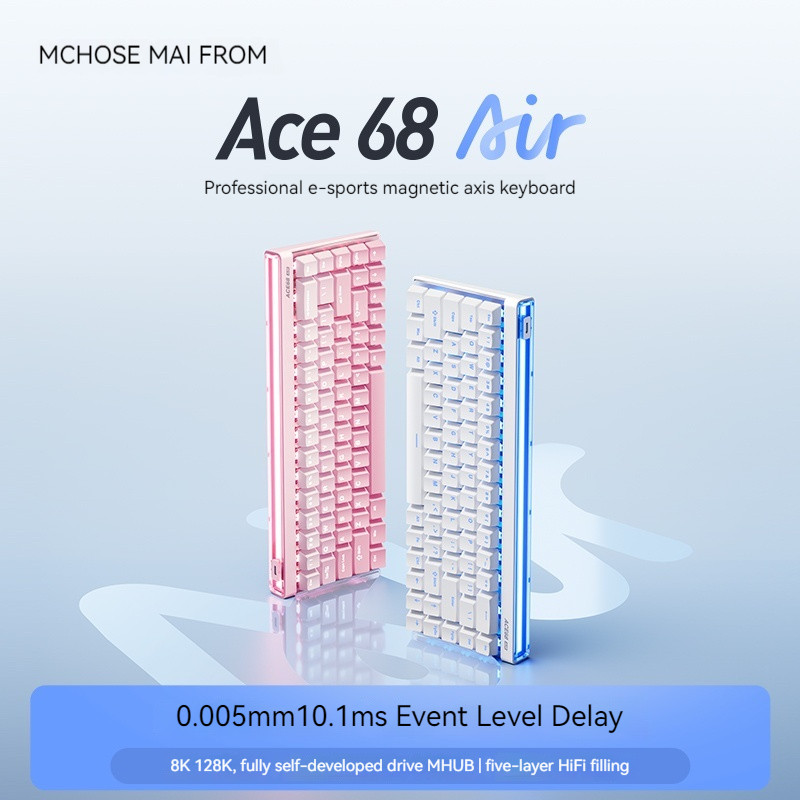 Mchose Ace68 Air Magnetic Axis - مراجعة Pc Gaming Custom وسعره