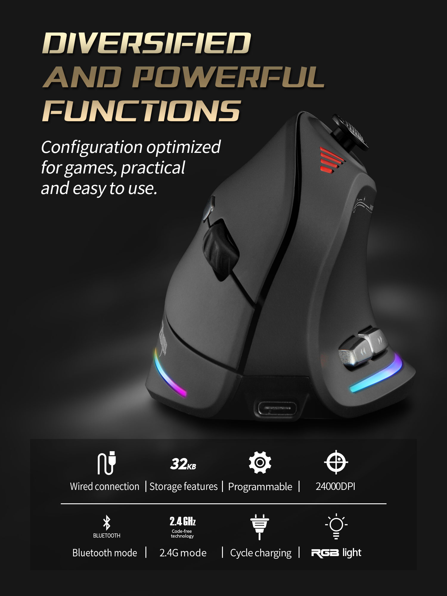 Jomaa RGB Backlit Wireless Ver - مراجعة Pc Gaming Rgb وسعره