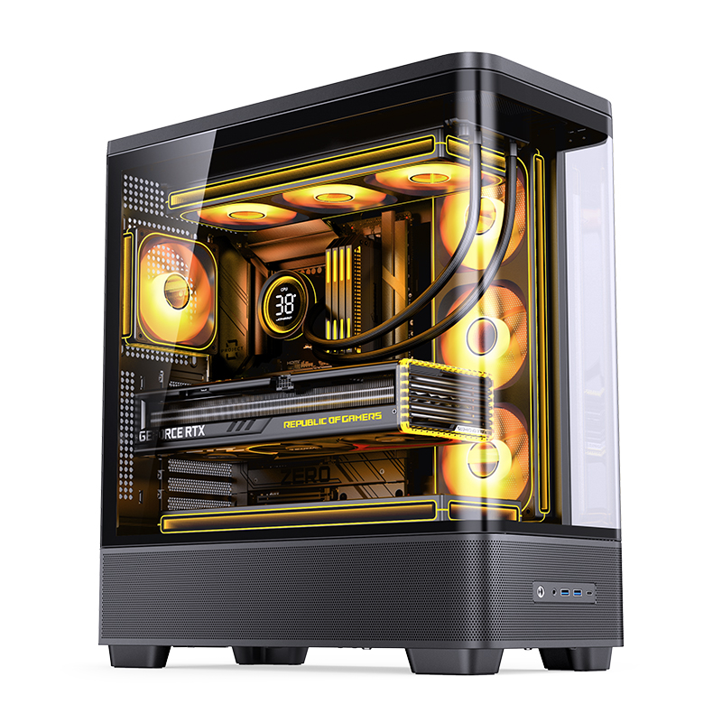 JONSBO TK-5 ATX Computer Deskt - مراجعة Pc Gaming Jonsbo وسعره