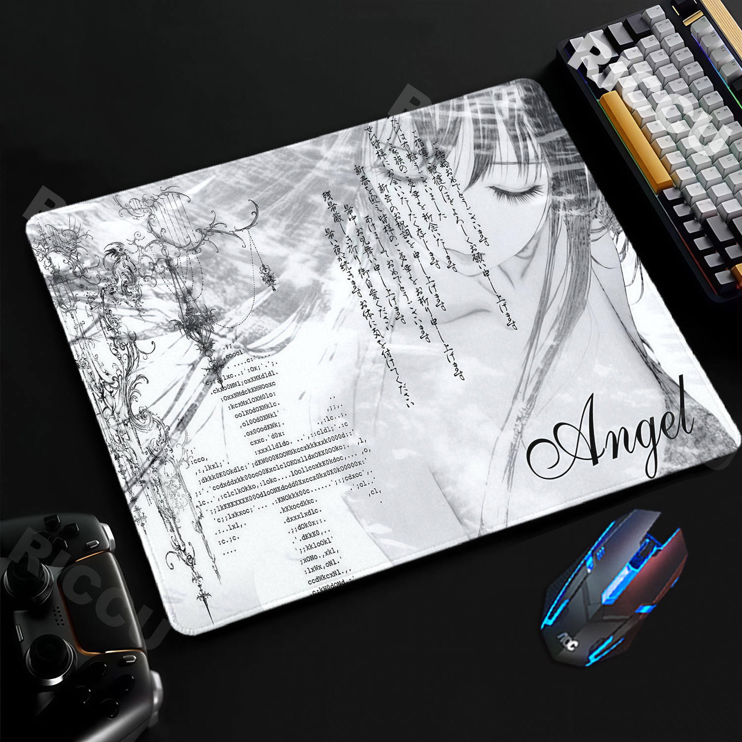 Anime Girl Aesthetics Mouse Pa - مراجعة Pc Gaming Girl وسعره