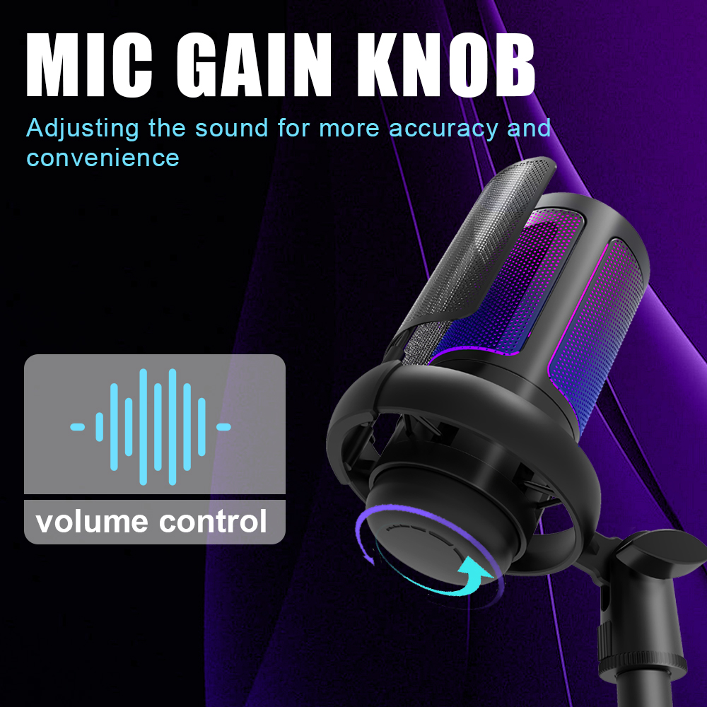 Gaming Microphone for PC:USB M - مراجعة Gaming Microphone وسعره
