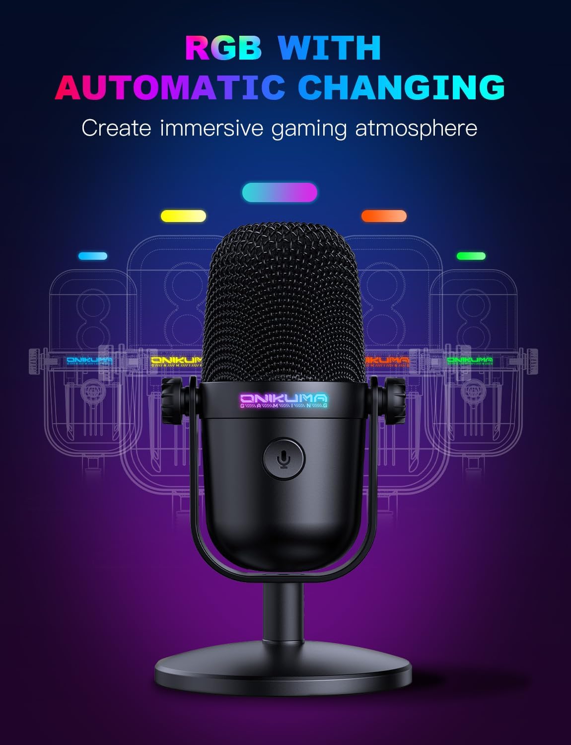 USB Gaming Microphone With Noi - مراجعة Gaming Microphone وسعره