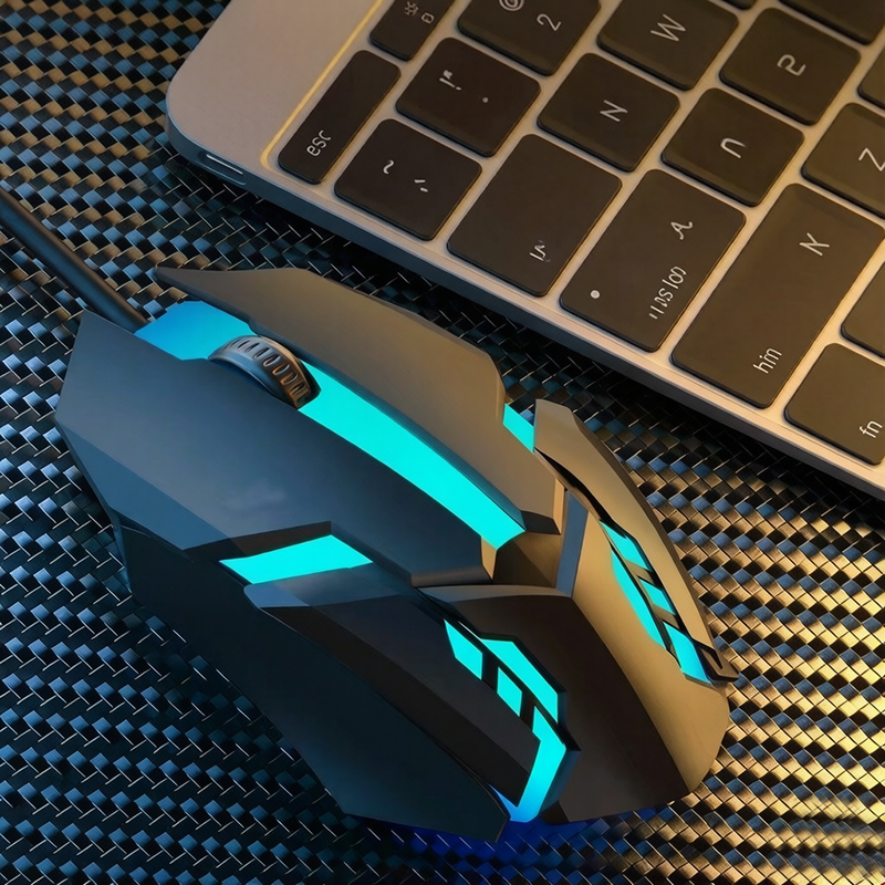 USB Optical Wired Colorful LED - مراجعة Pc Gaming On Sale وسعره