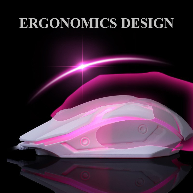 USB Optical Wired Colorful LED - مراجعة Pc Gaming On Sale وسعره