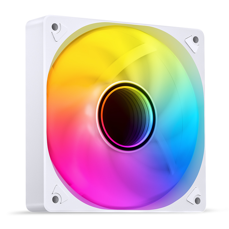 JONSBO SL-120 White/Black 120m - مراجعة Pc Gaming Rgb وسعره