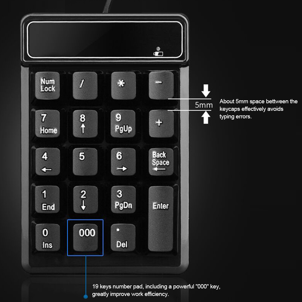 【Sale】Keypad USB Wired Numeric - مراجعة Pc Gaming On Sale وسعره